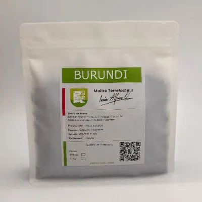Café en grain Burundi Buhumuza single origine — SCA 85, boutique café Cofftea Paris 5