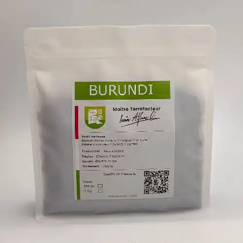 Café en grain Burundi Buhumuza single origine — SCA 85, boutique café Cofftea Paris 5