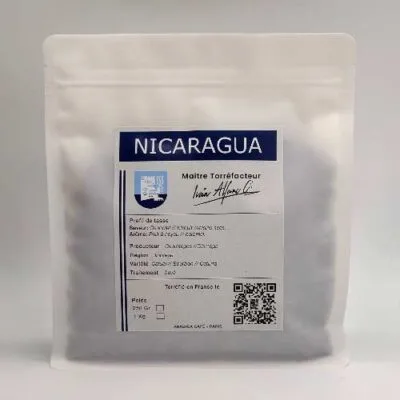 Café en grain Nicaragua Jinotega single origine — torréfaction artisanale, Cofftea Paris 5