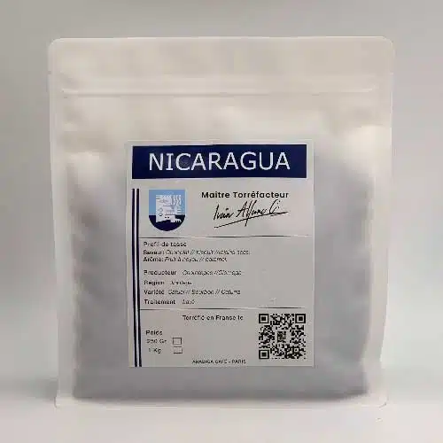 Café en grain Nicaragua Jinotega single origine — torréfaction artisanale, Cofftea Paris 5