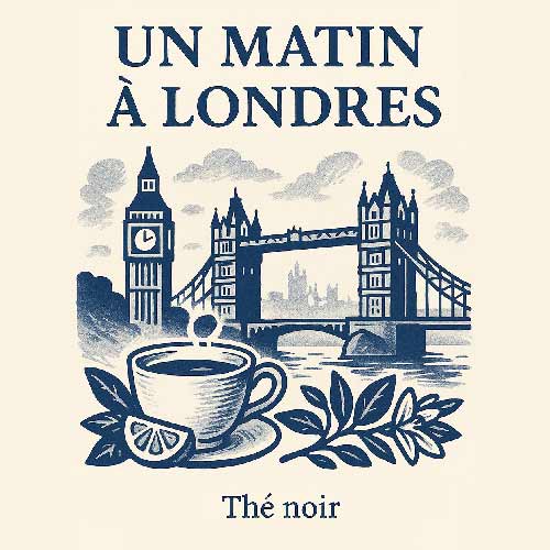 Un matin à Londres — thé noir breakfast en vrac, présentation feuilles robustes, sélection Goutte de Thé · Cofftea Paris 5